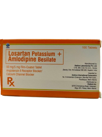 Losartan Potassium + Amlodipine besilate