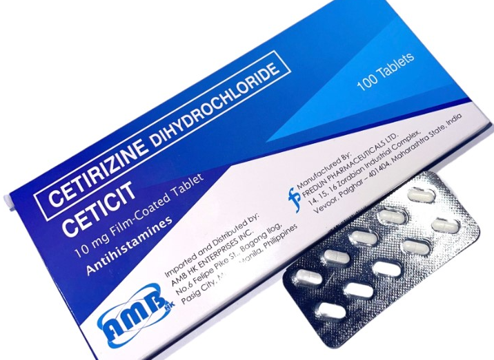 Ceticit 10mg (Cetirizine Dihydrochloride)