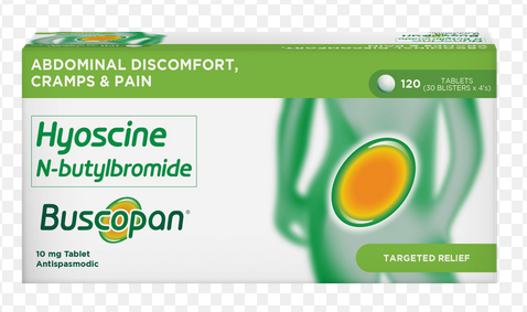 Buscopan (Hyoscine-N-butylbromide)