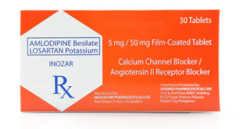 Inozar (Amlodipine besilate + Losartan Potassium)