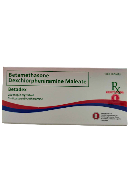 Betadex (Betamethasone Dexchlorpheniramine Maleate)