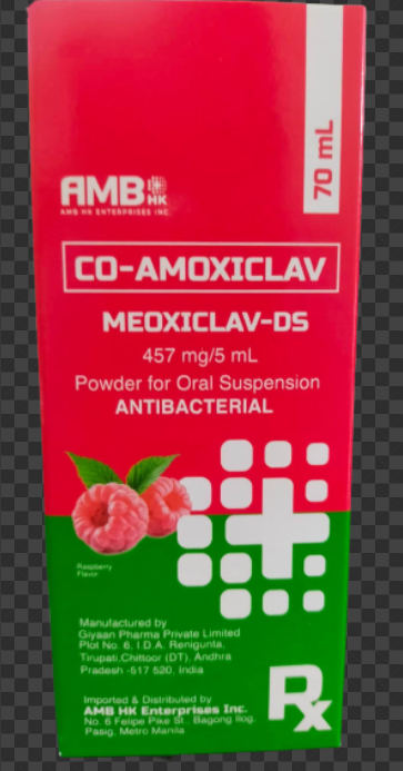 Meoxiclav - D5 ( Co - Amoxiclav ) 457 mg / 5 ml