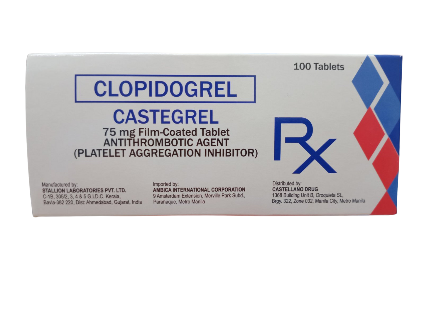 CASTEGREL (Clopidogrel)