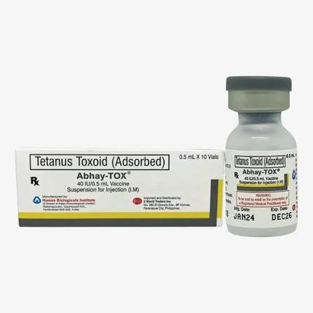 Abhay-TOX (Absorbed Tetanus Toxoid) for IM Injection