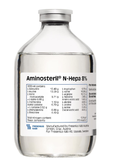Aminosteril N-Hepa (Amino acid solution)