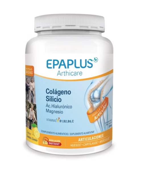 Epaplus Arthicare Maintenance (Collagen, HA, Magnesium, Silicon, Vitamin B & C) Vanilla Flavor Powder of 327g White Plastic Jar 1's
