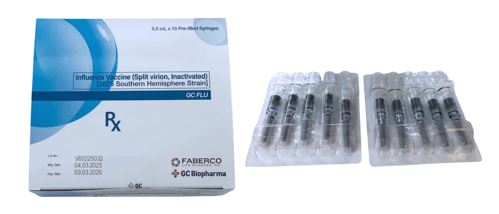GC Flu (Influenza Vaccine (Split virion, Inactivated, Southern Hemisphere Strain)