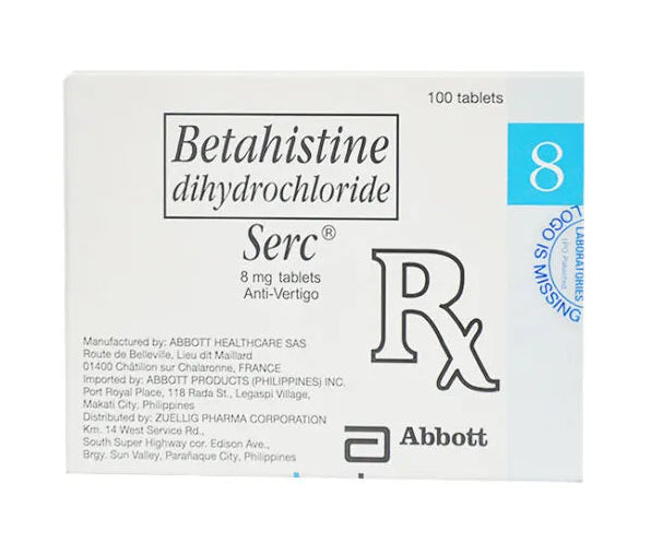 Serc (Betahistine Dihydrochloride)