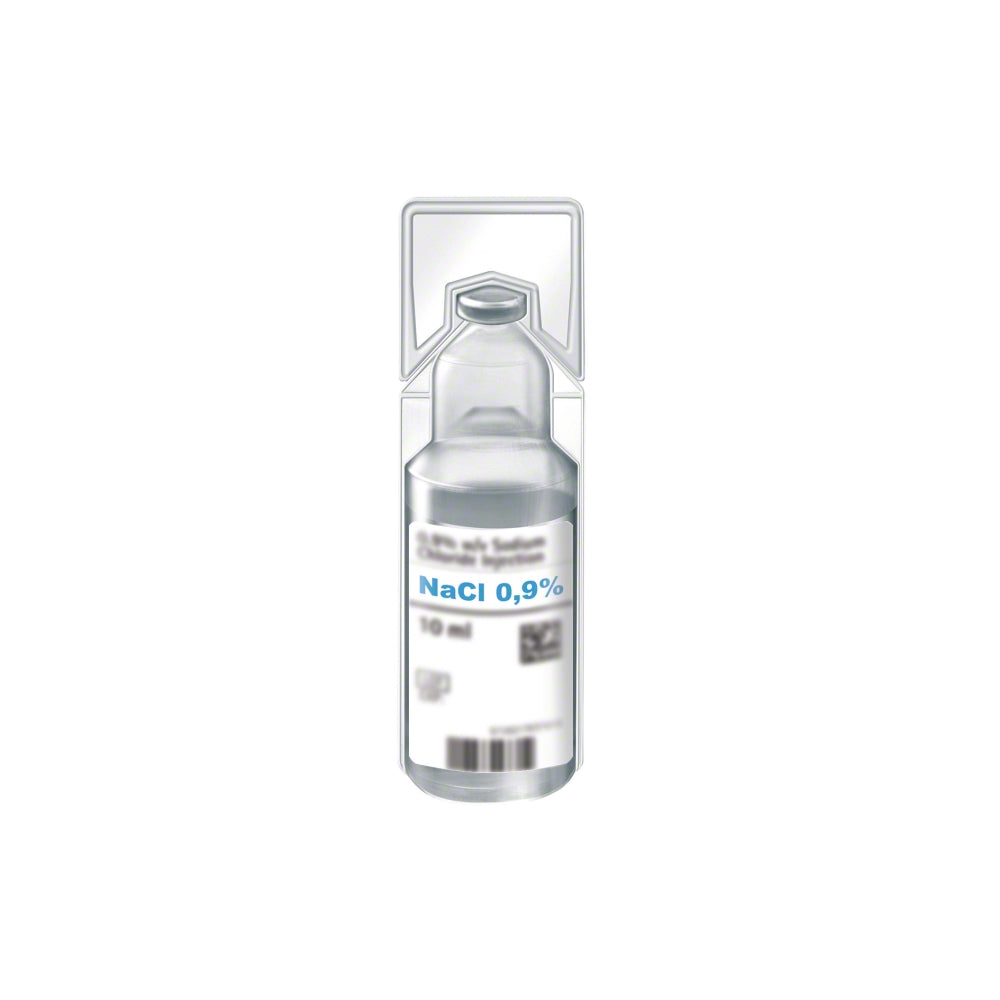 BBraun 0.9% Sodium Chloride Solution Solution for IV Infusion of 10 mL Mini-Plasco® Ampoule in Box of 20's