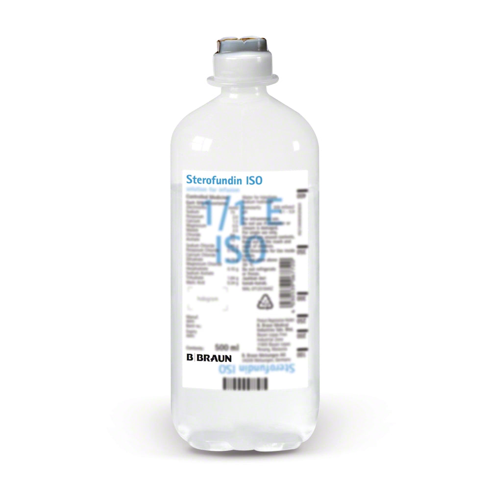 Sterofundin ISO (Isotonic Electrolyte Solution) Solution for IV Infusion of 5mg/ml in Ecoflac Plus 250mL Bottle in Box of 10's