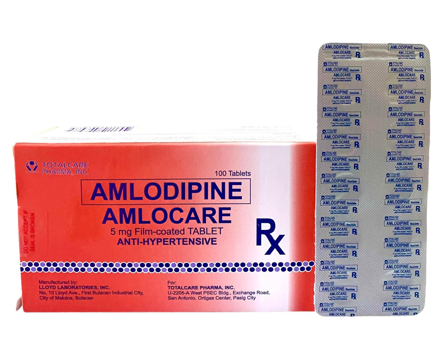 Amlocare (Amlodipine)