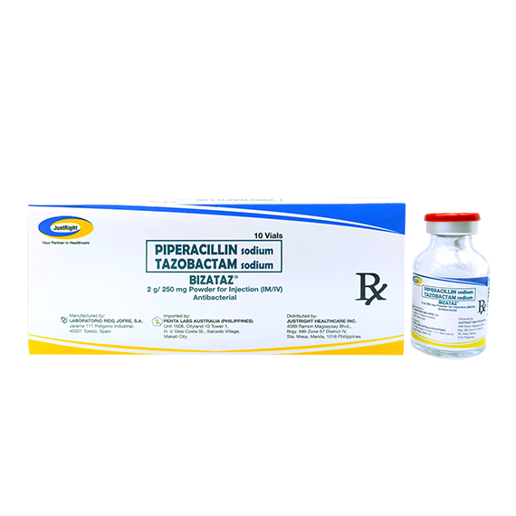 Bizataz (Piperacillin Sodium + Tazabactam Sodium)