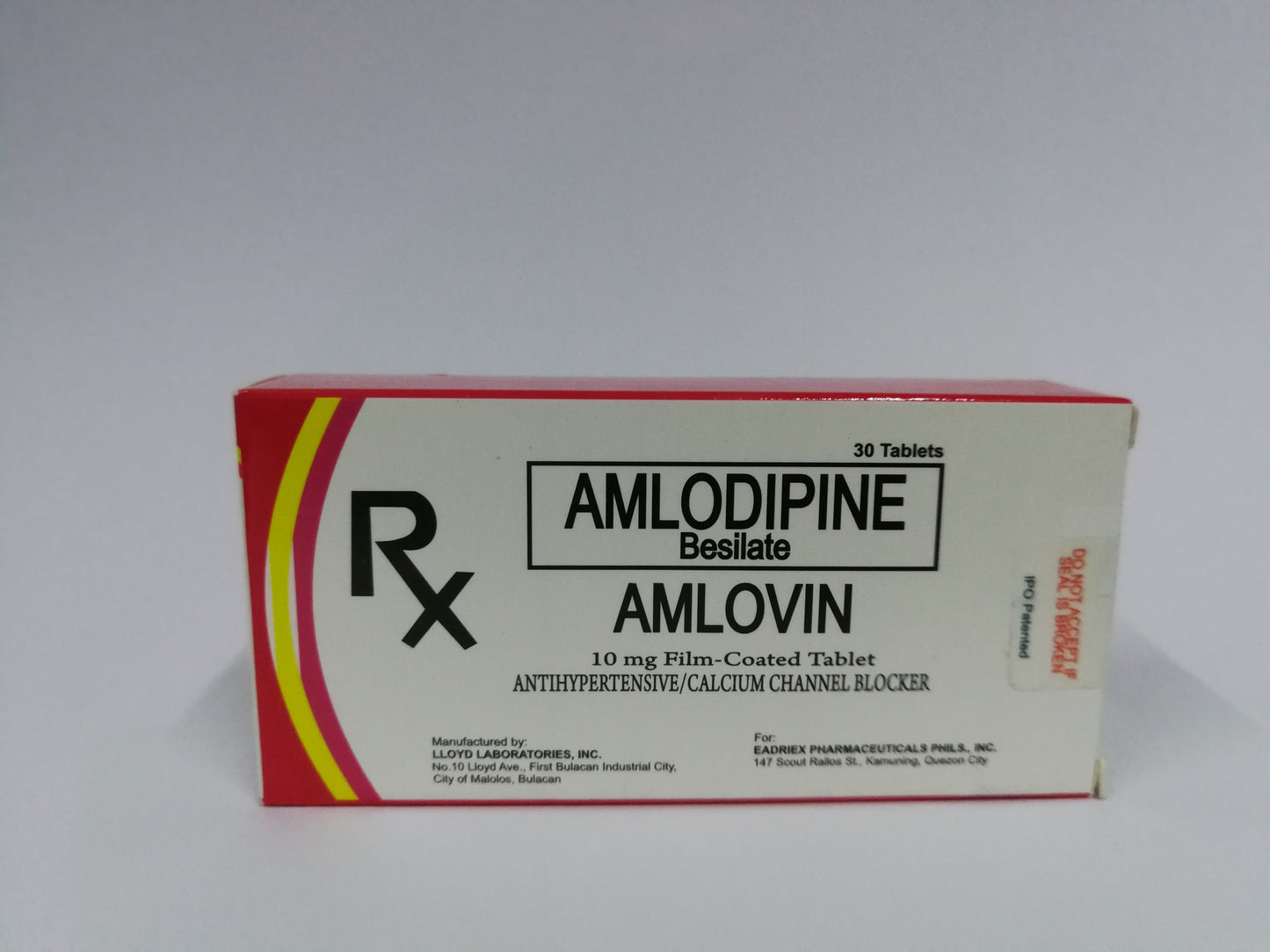 Amlovin (Amlodipine Besilate)
