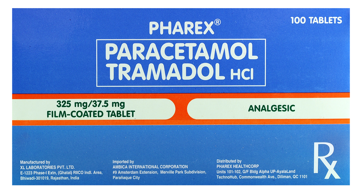 Pharex Paracetamol + Tramadol (Paracetamol + Tramadol)