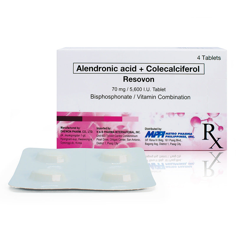Resovon (Alendronic Acid + Cholecalciferol)