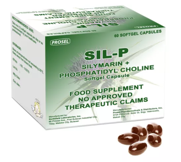 Sil-P (Silymarin + Phosphatidyl Choline) (Soft Gel Capsule)