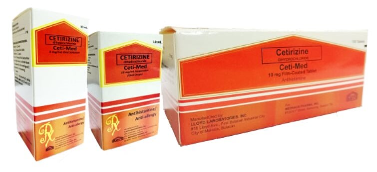 Ceti-Med (Cetirizine Hydrochloride)