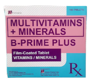 B-Prime Plus (Multivitamin+Minerals)