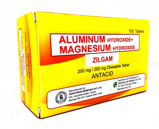 Zilgam (Aluminum Hydroxide + Magnesium Hydroxide)