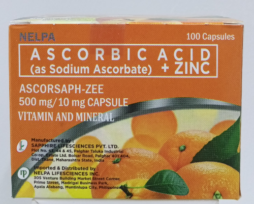 Ascorsaph-Zee (Ascorbic Acid + Zinc)