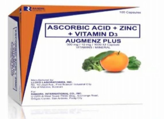 Augmenz Plus (Ascorbic Acid + Zinc + Vitamin D3)