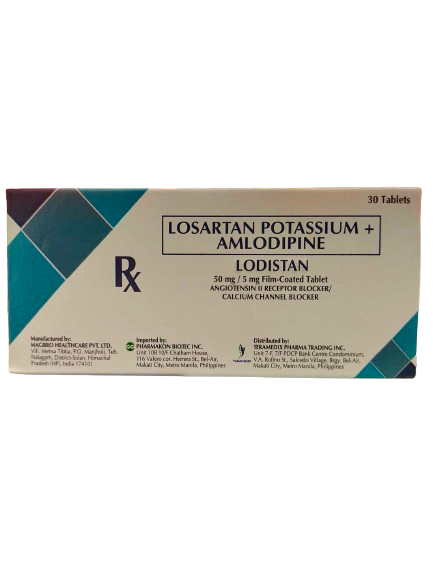 Lodistan (Losartan Potassium + Amlodipine)