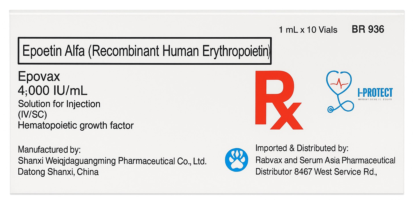 Epovax (Recombinant Human Erythropoietin Alfa)
