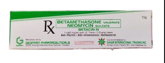 Betacin-N (Betamethasone Valerate + Neomycin Sulfate)