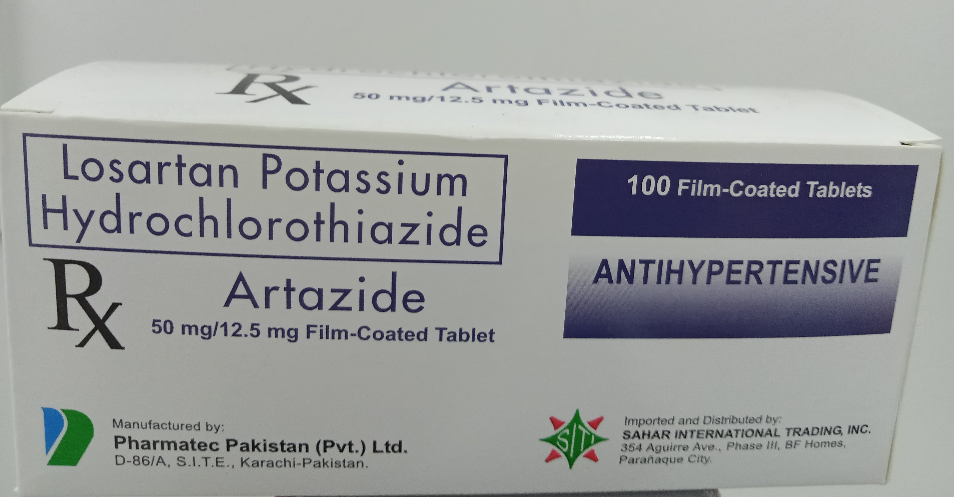 Artazide (Losartan + Hydrochlorothiazide)