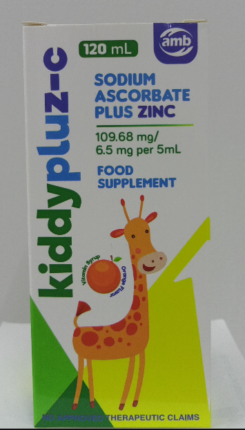 Kiddypluz-C (Sodium Ascorbate + Zinc)