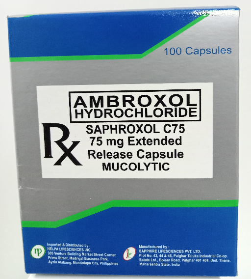 Saphroxol (Ambroxol) – THOG Pharmacy Co
