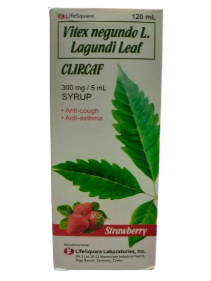 Clircaf (Vitex Negundo L. Lagundi Leaf)