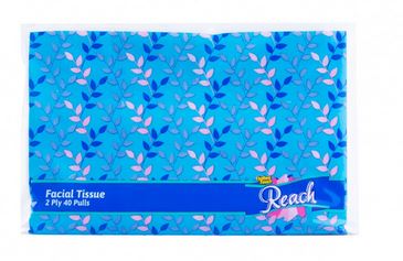Facial Tissue 2 Ply ( 40 Pulls)