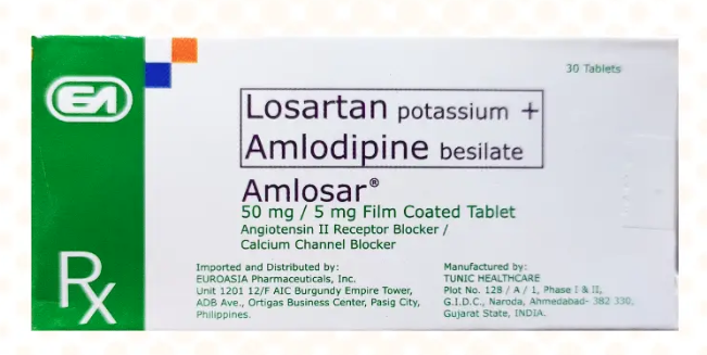 Amlosar (Losartan Potassium+Amlodipine Besilate)
