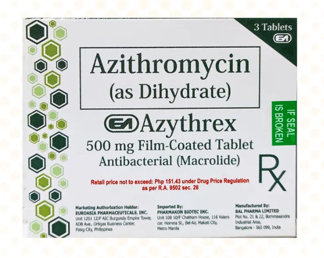 Azythrex (Azythromycin Dihydrate)