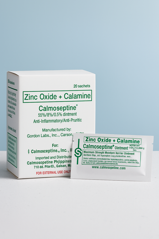 Calmoseptine (Zinc Oxide + Calamine)
