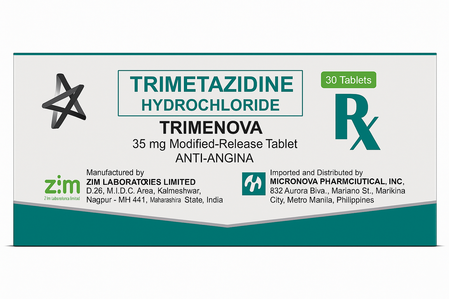 Trimenova (Trimetazidine Hydrochloride)