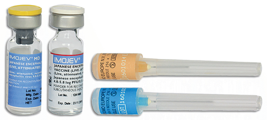 Imojev (Live Attenuated Japanese Encephalitis Virus) (4-5.8 PFU/) Suspension for SC Injection in 0.5mL Glass Vial 1's