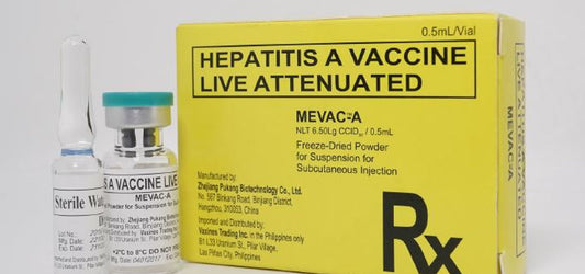 Mevac A (Live Attenuated Hepatitis A) (6.50LgCCID50) Solution for IM Injection in 0.5mL Glass Vial 1's