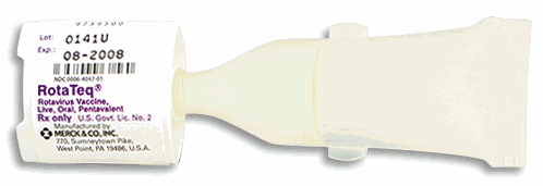 Rotateq (Live Attenuated Pentavalent Rotavirus) (11.5x10^6 IU/2mL) Suspension for Oral Administration in 2mL Plastic Bottle 1's