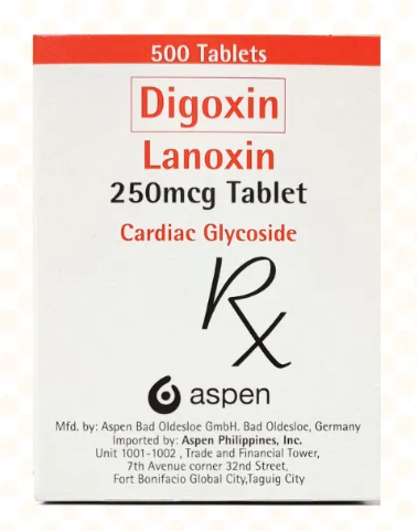 Lanoxin (Digoxin) Tablet 250 mcg of 1's 1's