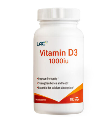 Vitamin D3 1000IU (LAC VITAMINS)