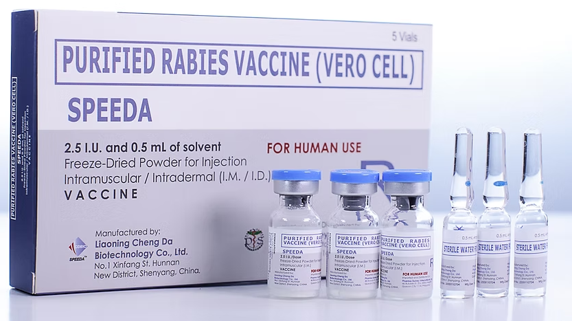 Speeda (Lyophilized Inactivated Purified Rabies Vaccine from Vero Cells)