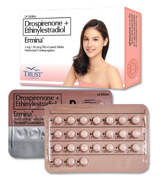 ERMINA (Drospirenone + Ethinylestradiol )