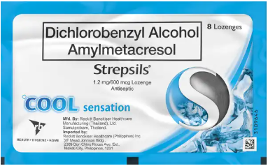 Strepsil (Dichlorobenzyl Alcohol + Amylmetacresol)