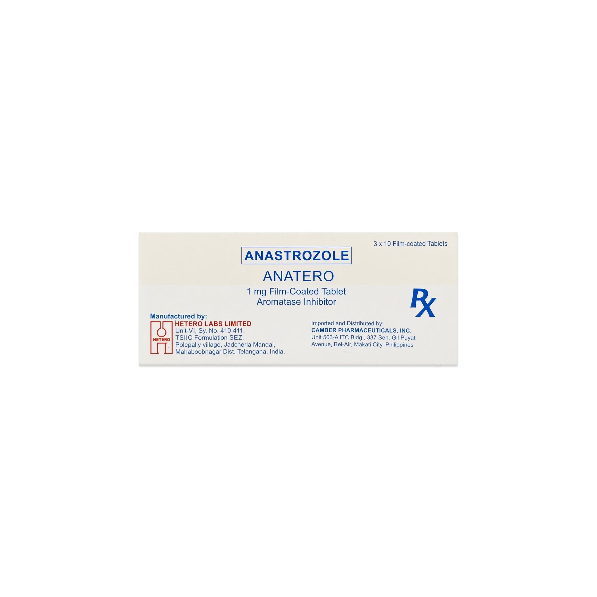 Anatero (Anastrazole)