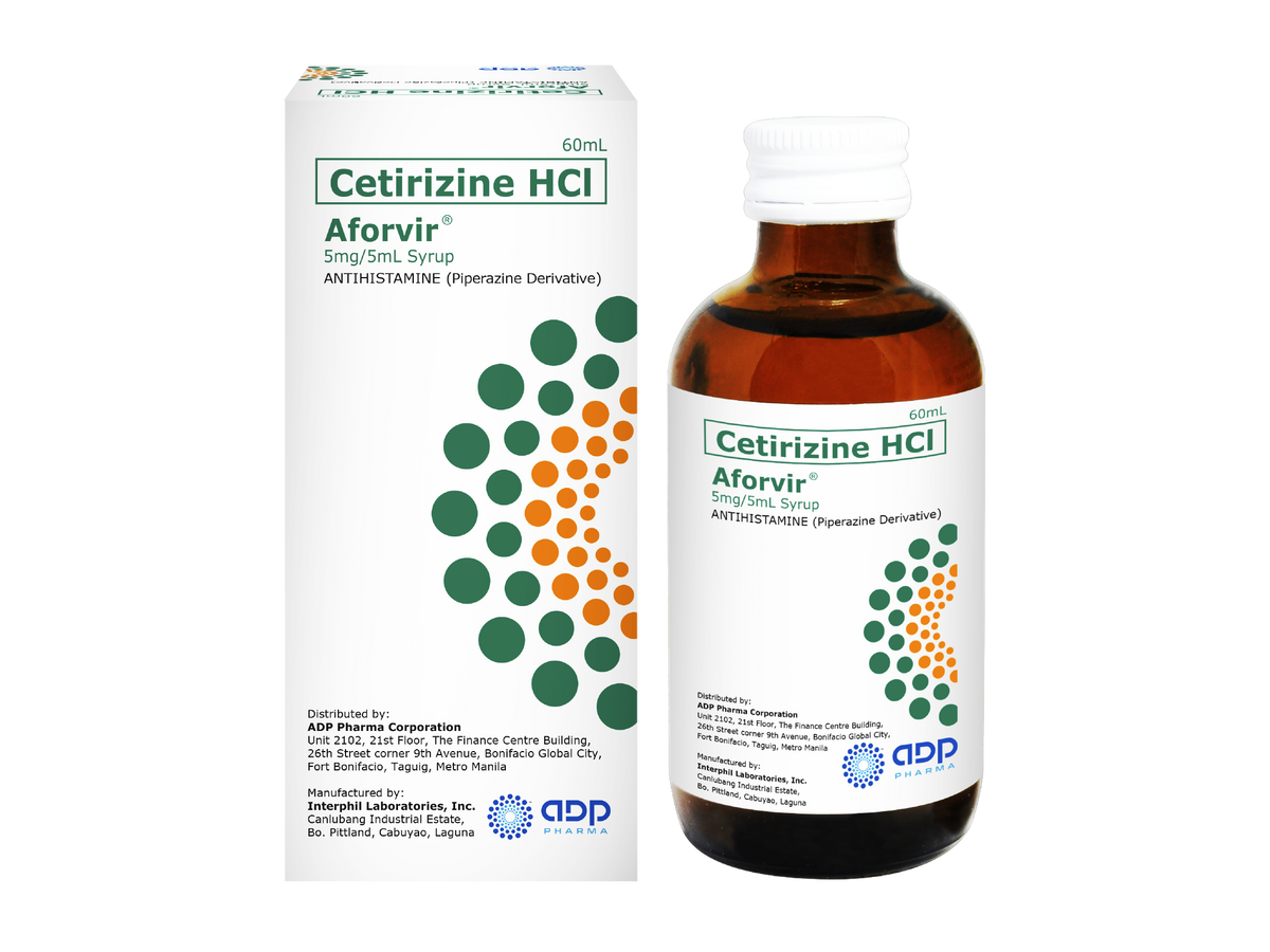 Aforvir (Cetirizine Hydrochloride)