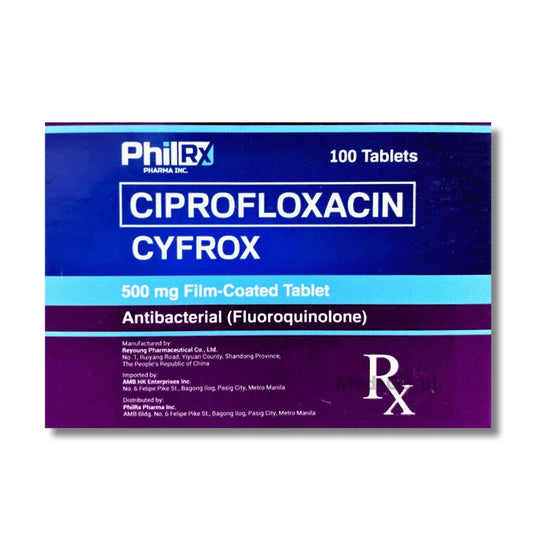 Cyfrox (Cifrofloxacin) Film Coated Tablet
