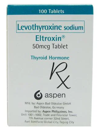 Eltroxin (Levothyroxine Sodium) Tablet 100 mcg 1's 1's