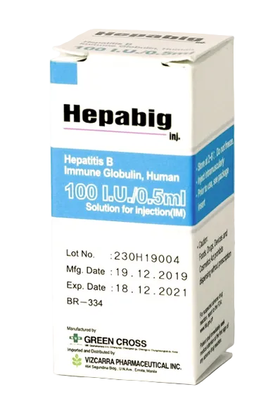 Hepabig (Hepatitis B Human Immunoglobulin)